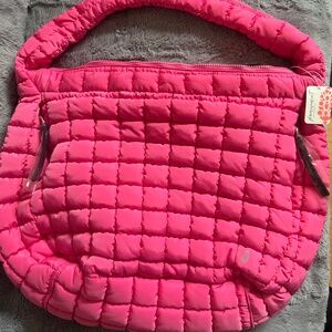 FREE PEOPLE | Oversized Quilted Carryall | New | Free gift with purchase!